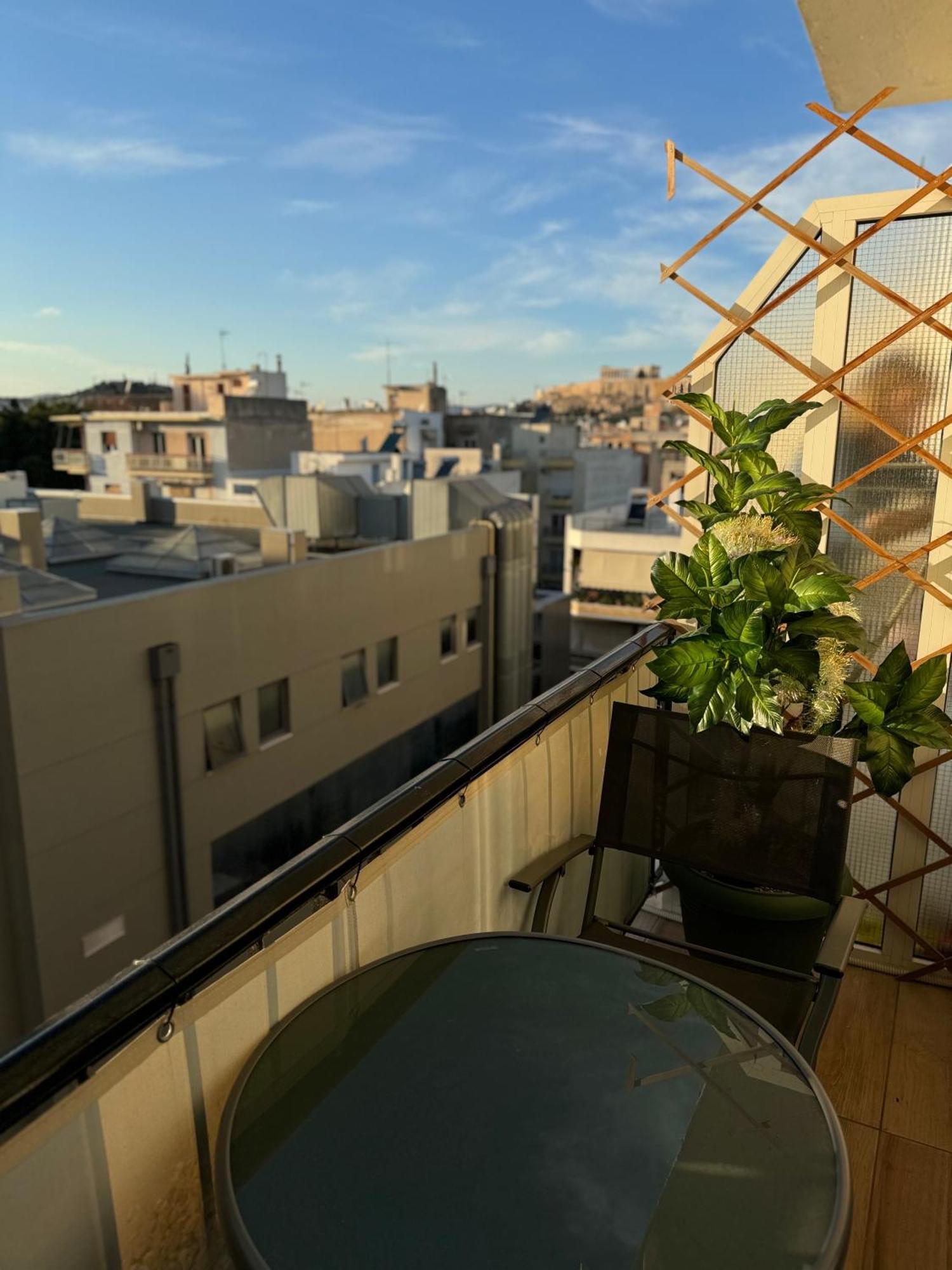 אתונה Cozy Suite With Acropolis View מראה חיצוני תמונה