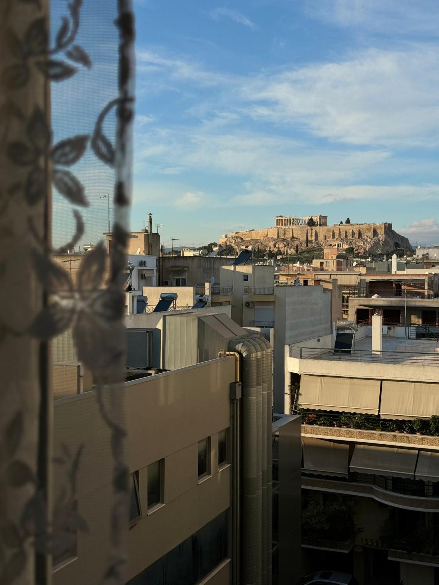 אתונה Cozy Suite With Acropolis View מראה חיצוני תמונה